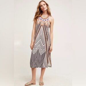 Anthropologie x HD In Paris Solstice Silk Dress